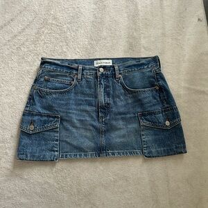 Aritzia Denim Forum skirt